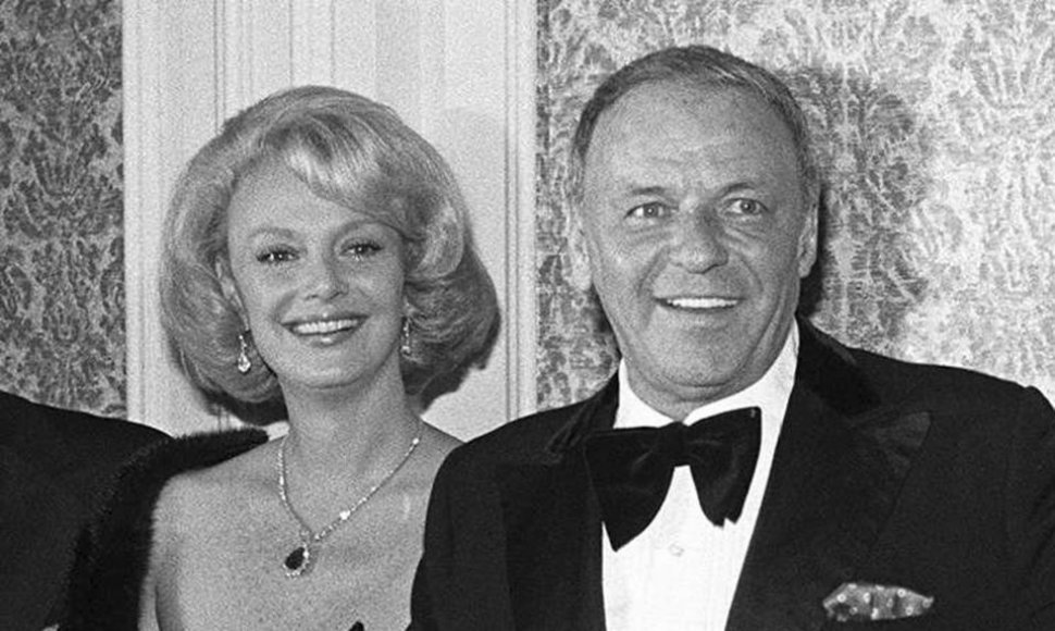 Frankas Sinatra ir Barbara Sinatra 1976 metais