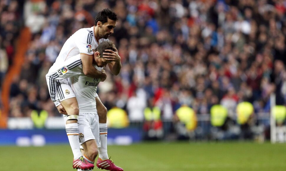 Alvaro Arbeloa ir Garethas Bale'as