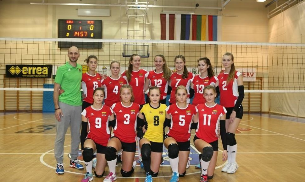 Lietuvos jaunimo merginų tinklinio rinktinė  – „Baltic Cup“ vicečempionė