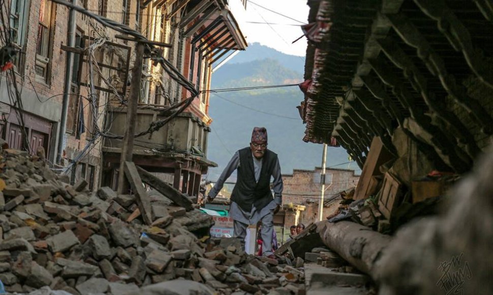 Nepalas po žemės drebėjimo