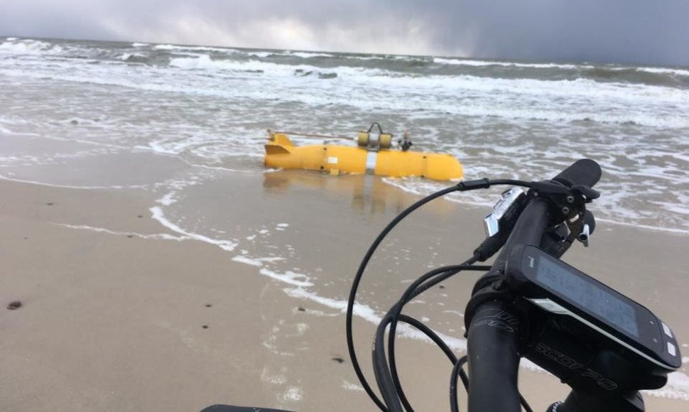 Povandeninis Karinių jūrų pajėgų robotas vandenyje pragulėjo beveik pusę metų. 