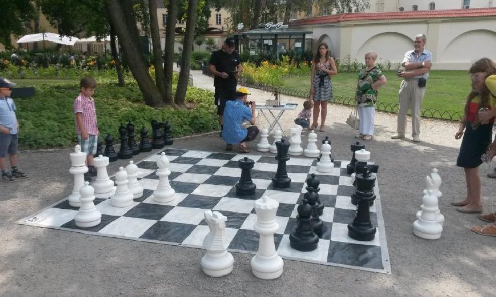 Šachmatų diena Bernardinų sode