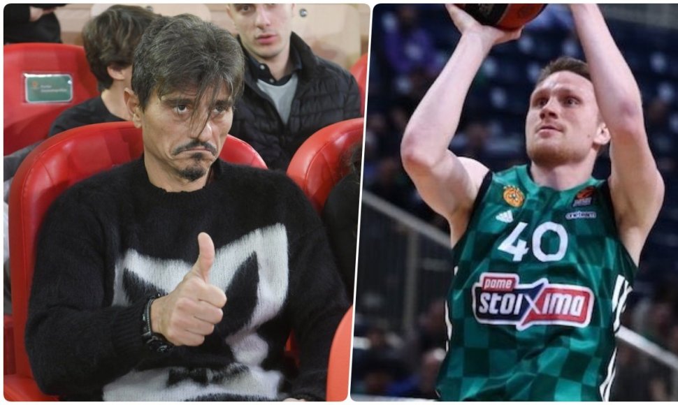 Atėnų „Panathinaikos“ savininkas Dimitris Giannakopoulos vėl turi priekaištų Eurolygai