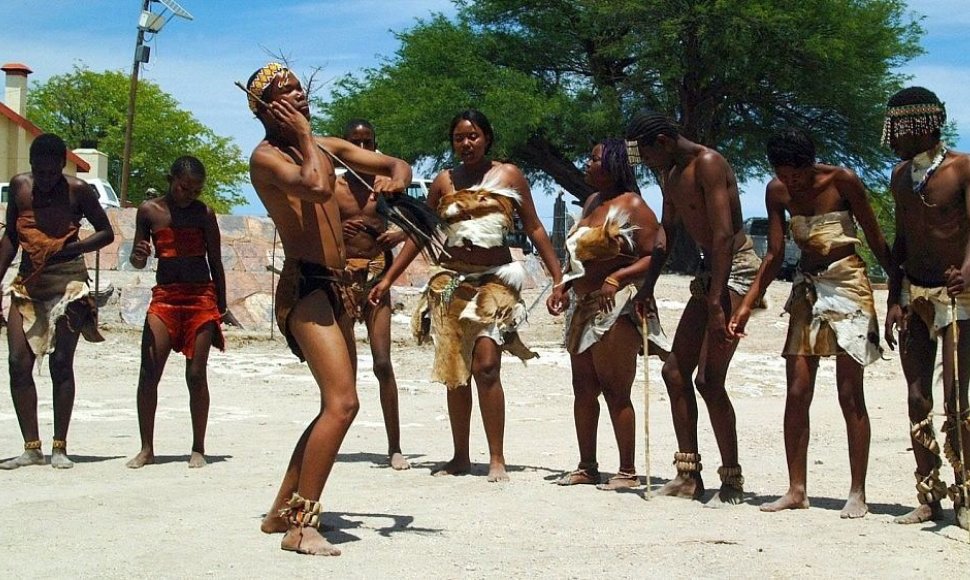 San gentis, gyvenanti Pietų Afrikoje