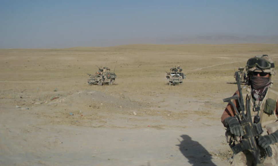 Lietuvos spec. pajėgų kariai Afganistane