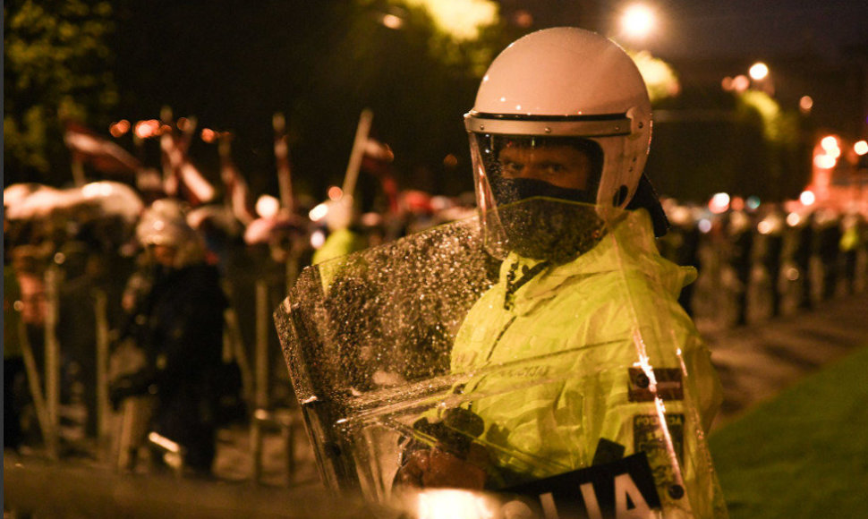 Protestas Latvijoje