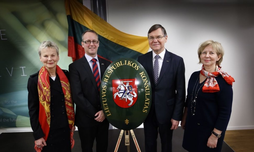 Švedijos Linšiopingo mieste iškilmingai atidarytas aštuntasis Lietuvos garbės konsulatas šioje šalyje