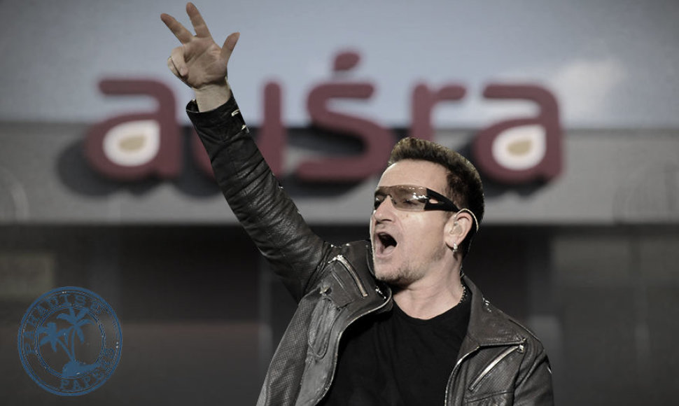 U2 lyderis Bono jau dešimtmetį slapta investuoja į Utenoje esantį prekybos centrą „Aušra“