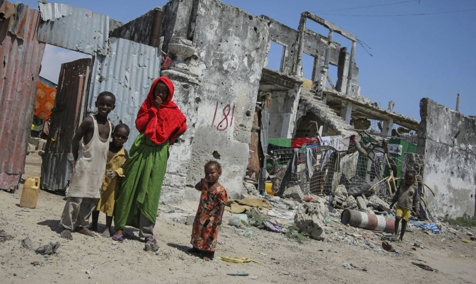 Vaikai Somalyje