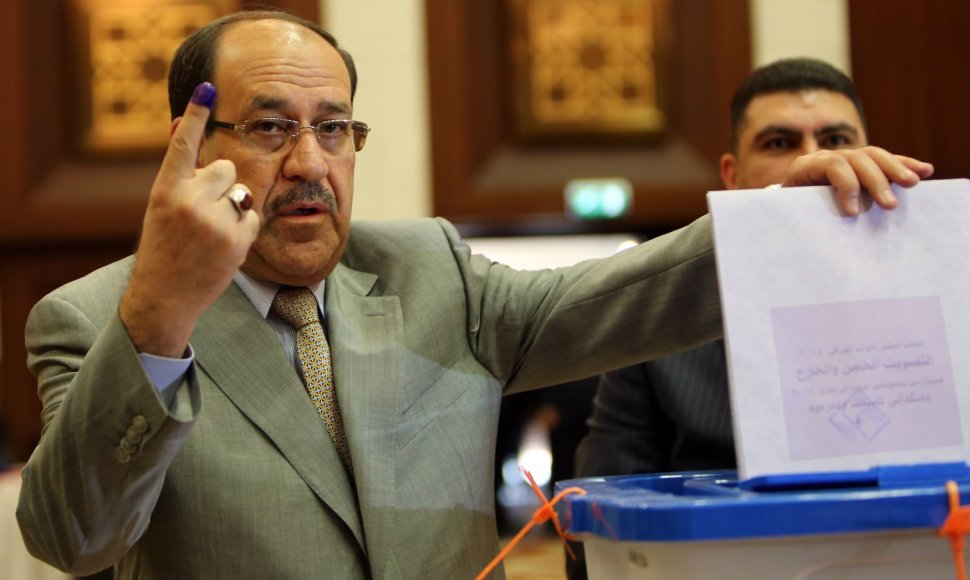 Irako ministras pirmininkas Nouri al-Maliki 