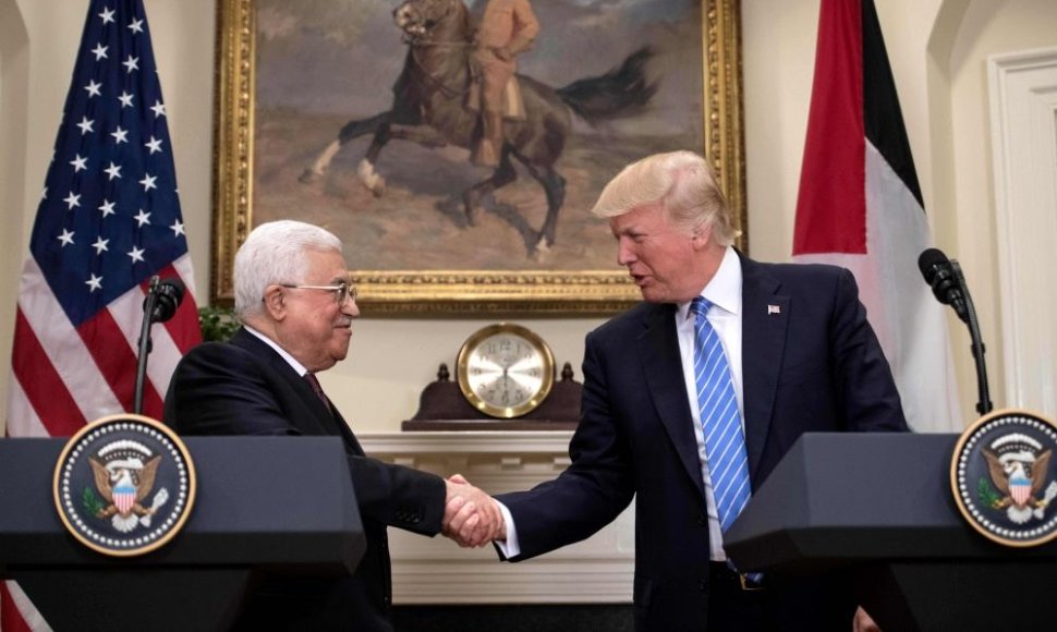 Mahmudas Abbasas ir Donaldas Trumpas