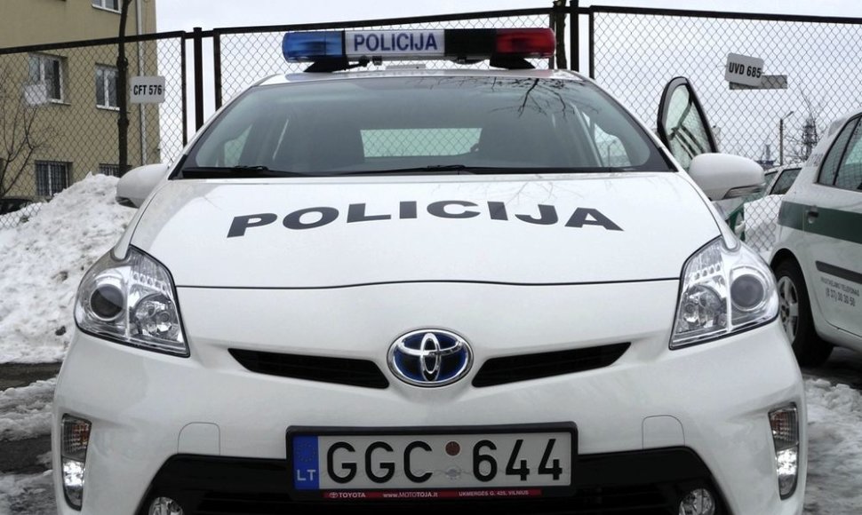 Policijos automobilis „Toyota Prius“