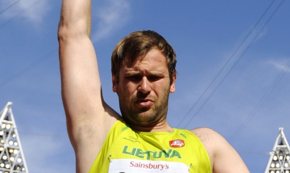 Mindaugas Bilius Londono parolimpiadoje dalyvavo ir rutulio stūmimo rungtyje, kurioje užėmė šeštą vietą. 
