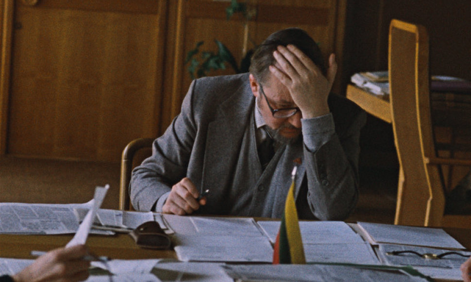 Kadras iš filmo „Mr. Landsbergis. Sugriauti blogio imperiją“