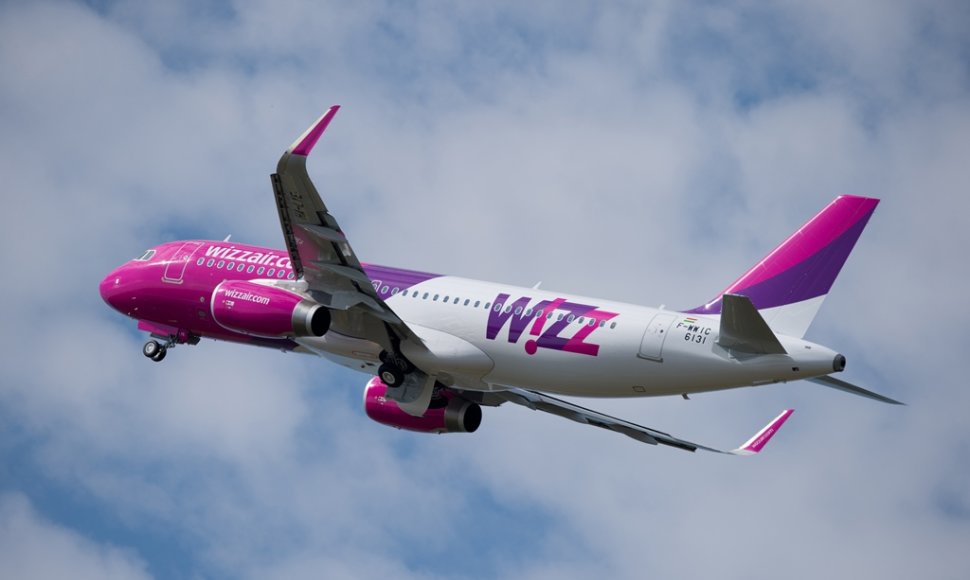 „Wizz Air“ lėktuvas „Airbus A320“