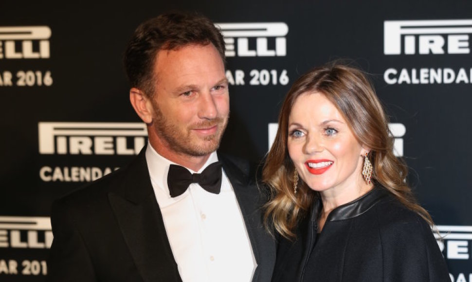 Christian Horner ir Geri Halliwell