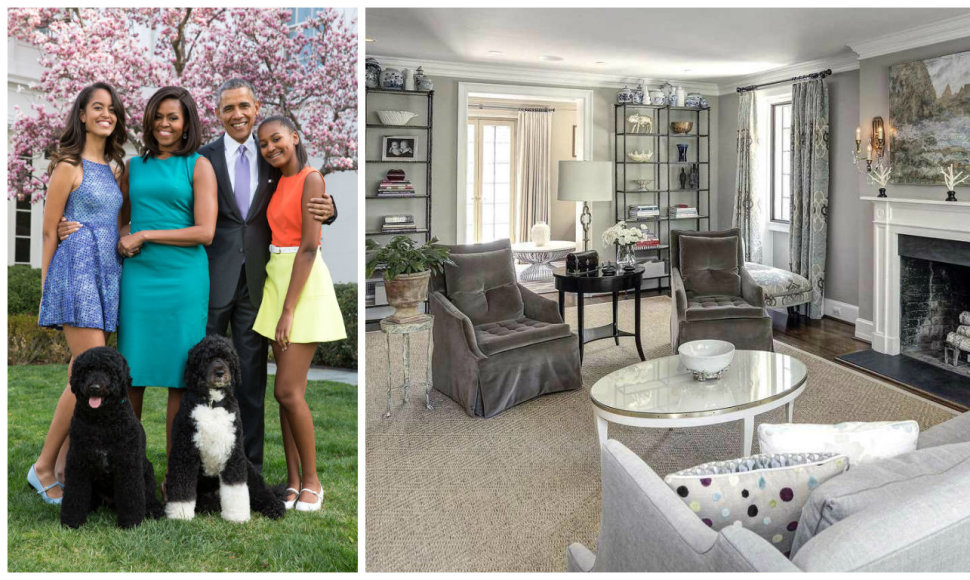 Baigęs kadenciją, JAV prezidentas Barackas Obama su šeima apsigyveno Vašingtono gyvenvietėje Kaloramoje