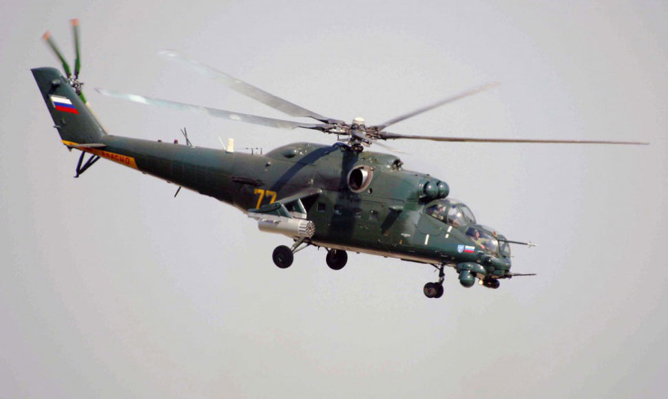 Rusijos sraigtasparnis Mi-35
