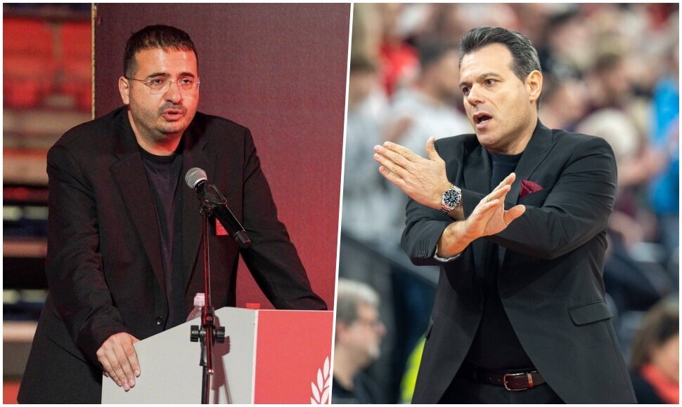 Spaudos konferencijoje &ndash; &bdquo;Hapoel&ldquo; savininko klausimas vyriausiajam treneriui