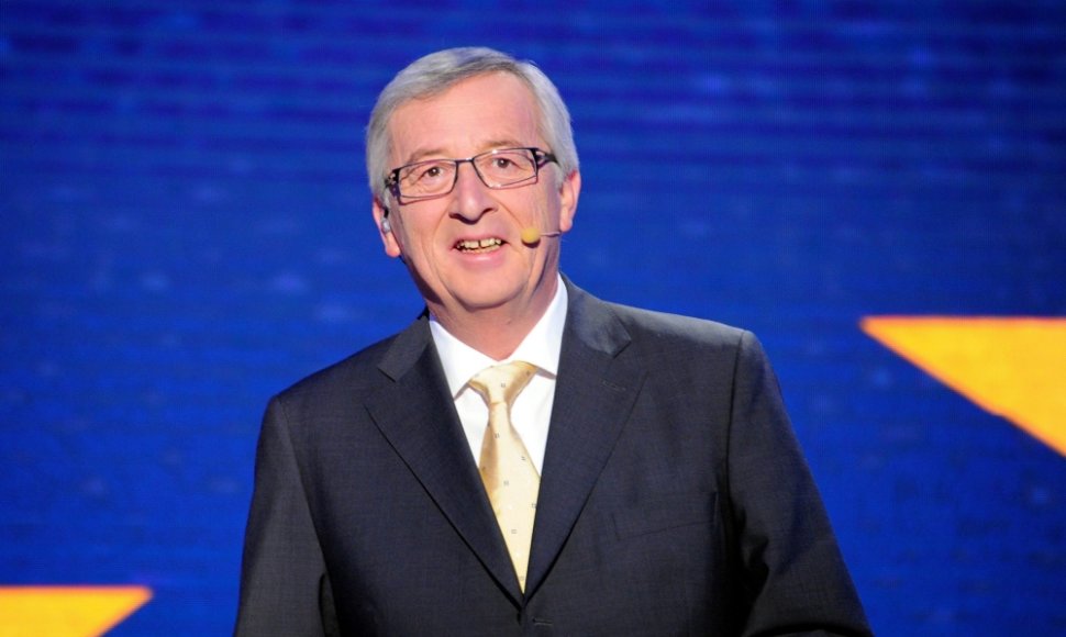 Konservatorių kandidatas, buvęs Liuksemburgo premjeras Jeanas Claude\'as Junckeris