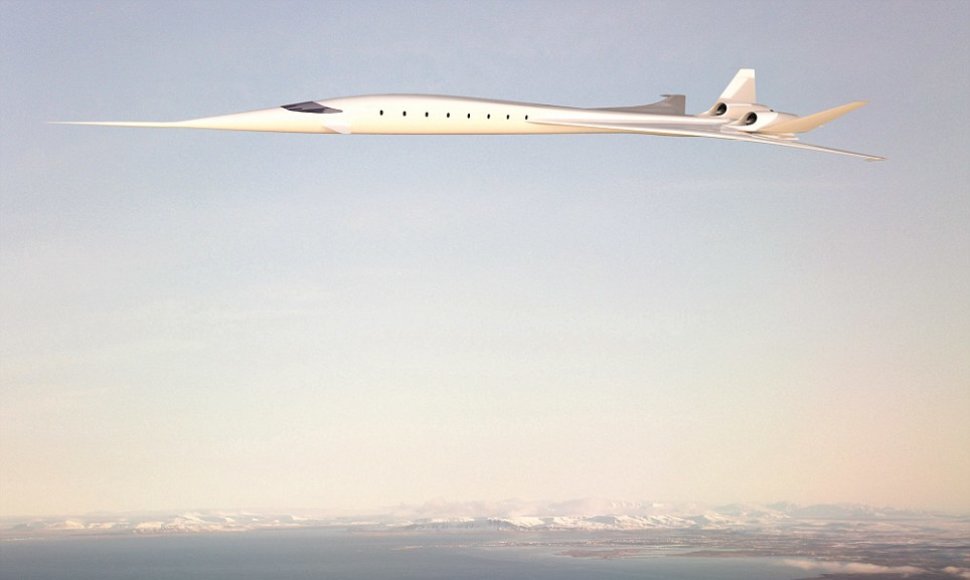 Viršgarsinis lėktuvas Hypermach SonicStar turėtų pradėti skraidyti 2021 m.