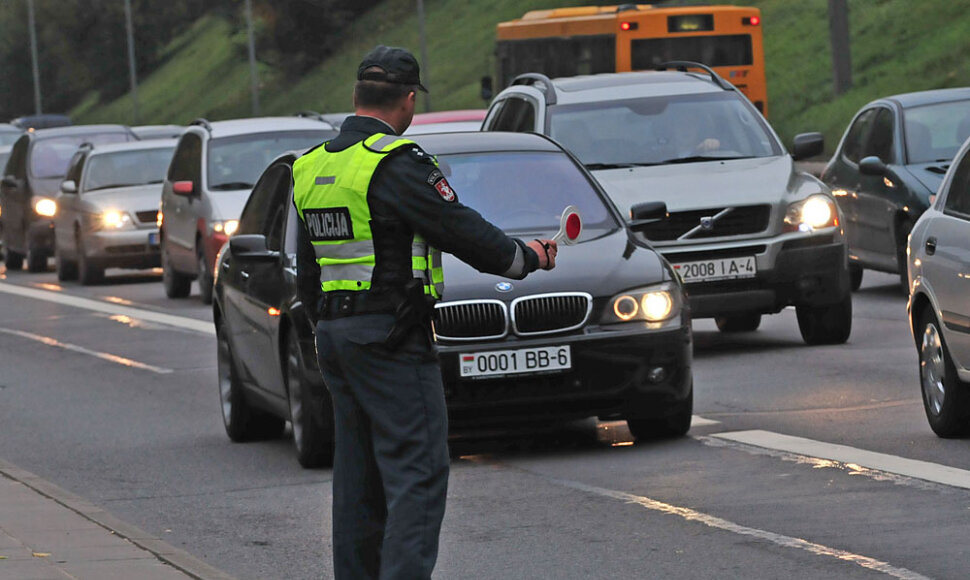 Policijos reidas Vilniuje, Ukmergės g.