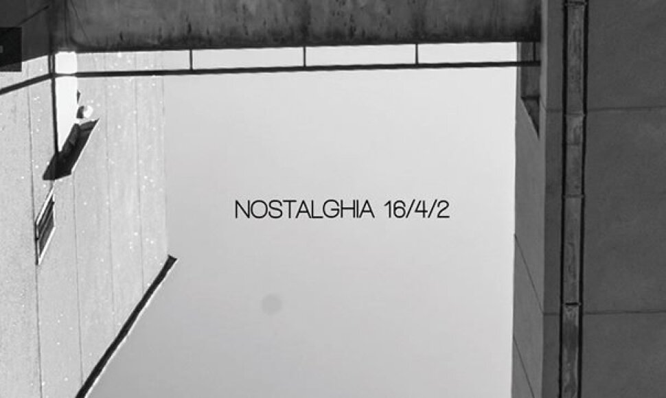 Renginio „Nostalghia” plakatas
