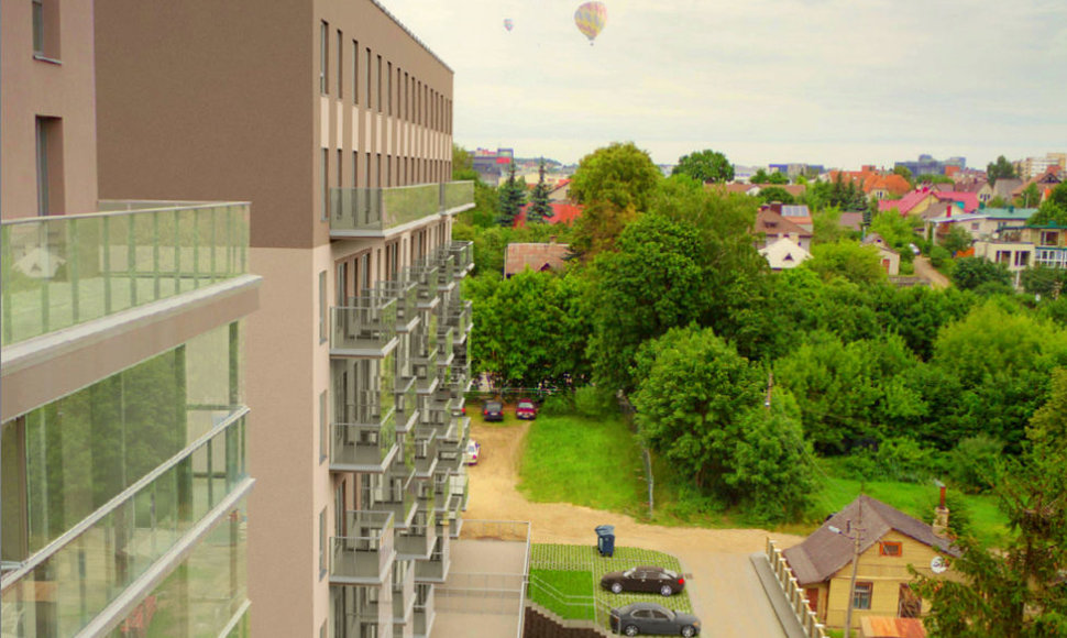 A ir A+ energinio naudingumo daugiabučių kompleksas Vilniuje