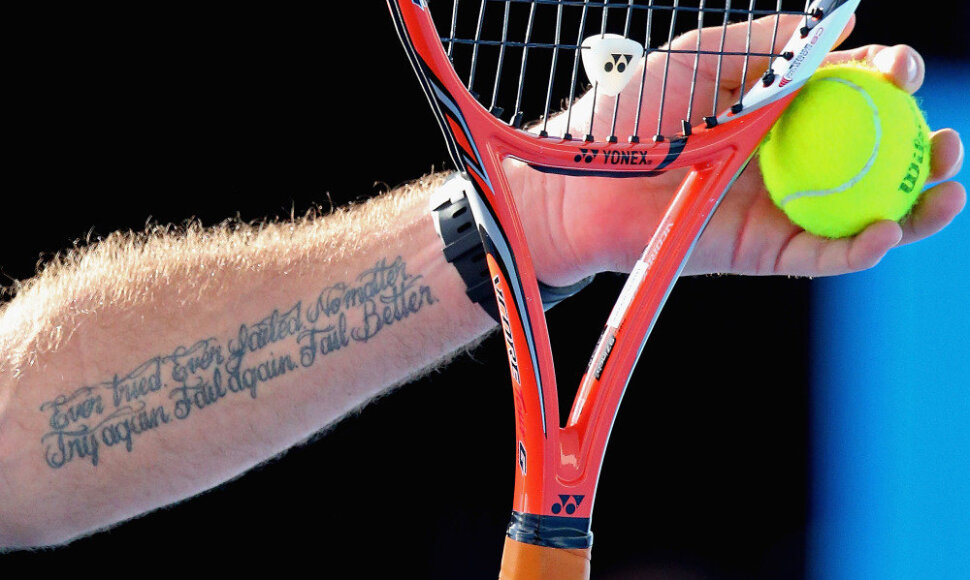 Stano Wawrinkos tatuiruotė