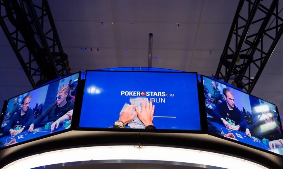 EPT Dublino festivalio akimirka / pokerstarsblog.com nuotr.