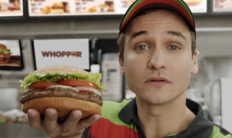 „Burger King“ reklama