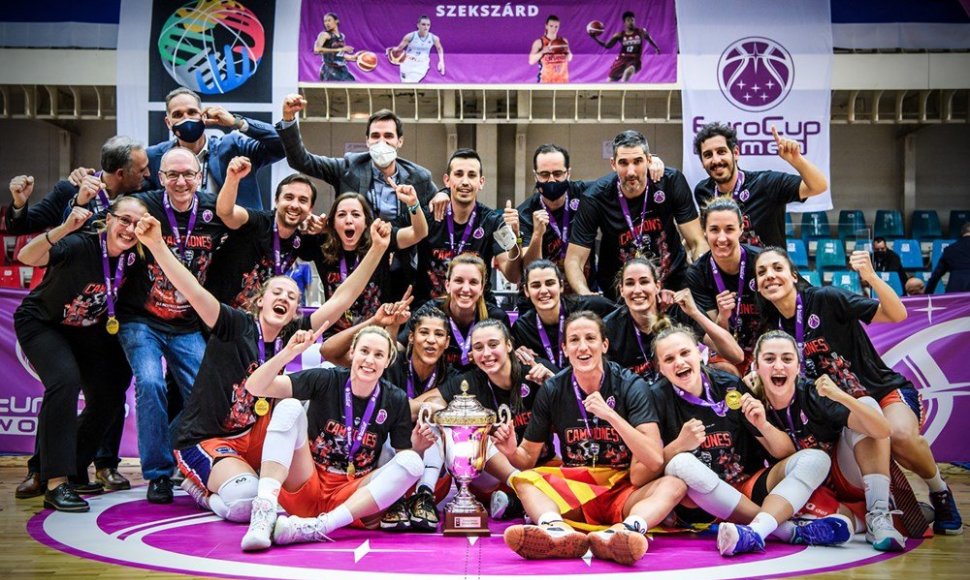 Laura Juškaitė su „Valencia“ komanda triumfavo FIBA taurės turnyre.
