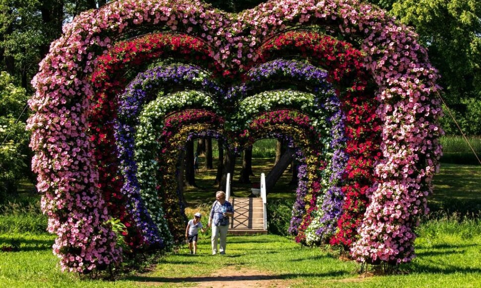 Gėlių festivalis Pakruojo dvare