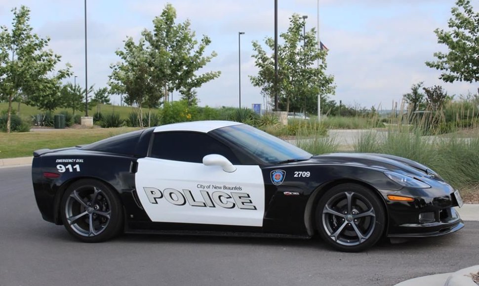 Teksaso policijos „Chevrolet Corvette Z06“