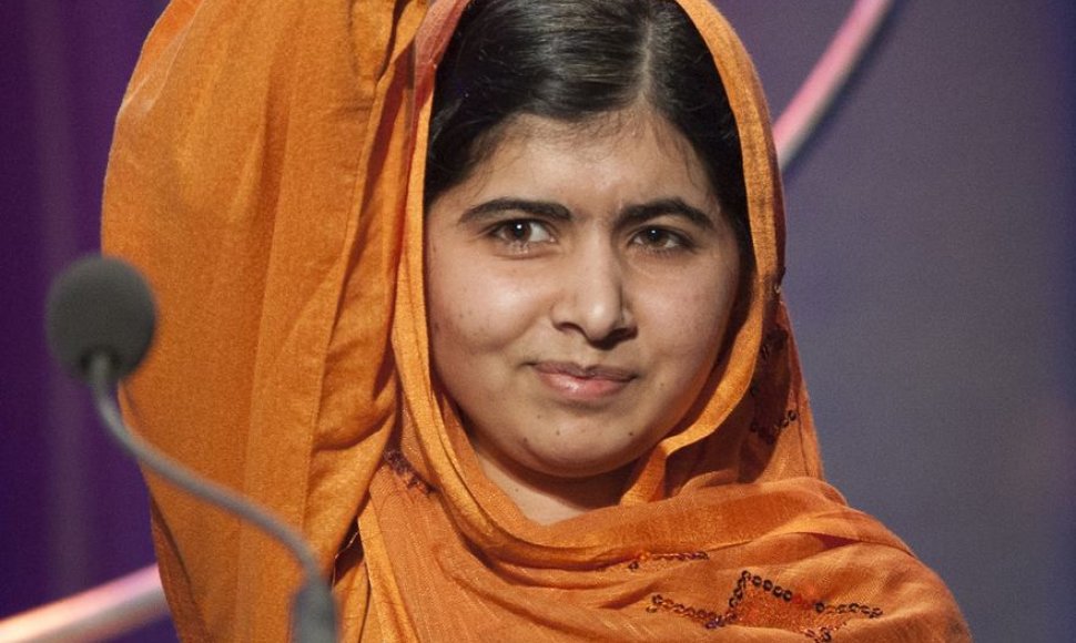 Tarp pagrindinių pretendentų į Nobelio taikos premijas – pašauta pakistaniečių paauglė Malala Yousafzai