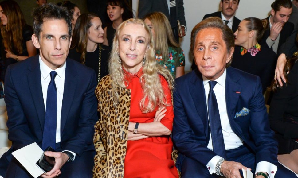 Benas Stilleris, Franca Sozzani ir Valentino Garavani 