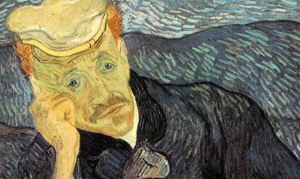 Vincento van Gogho paveikslas „Dr. Gachet portretas“