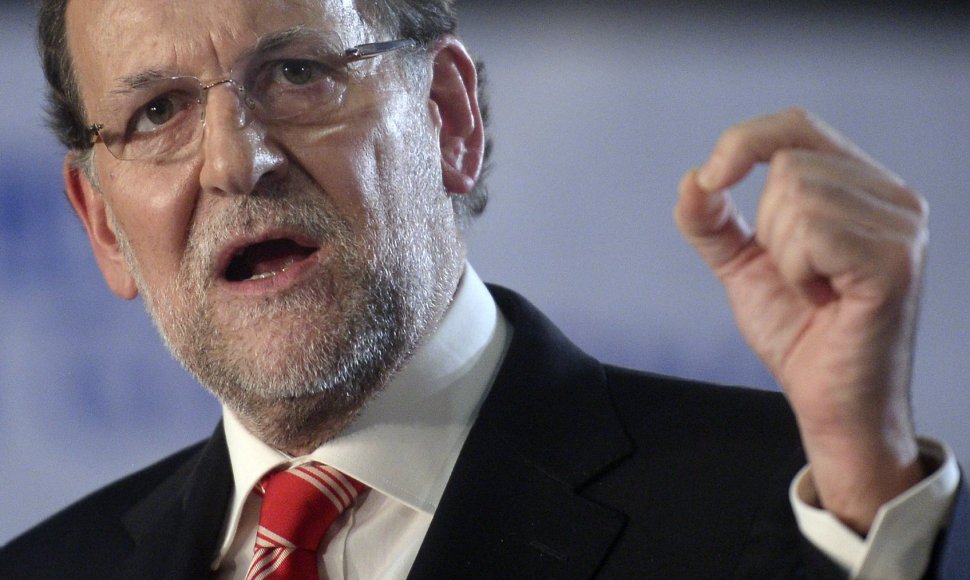 Ispanijos premjeras Mariano Rajoy