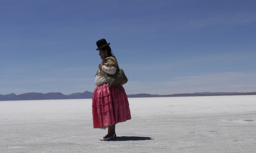 Bolivija Uyuni dykuma