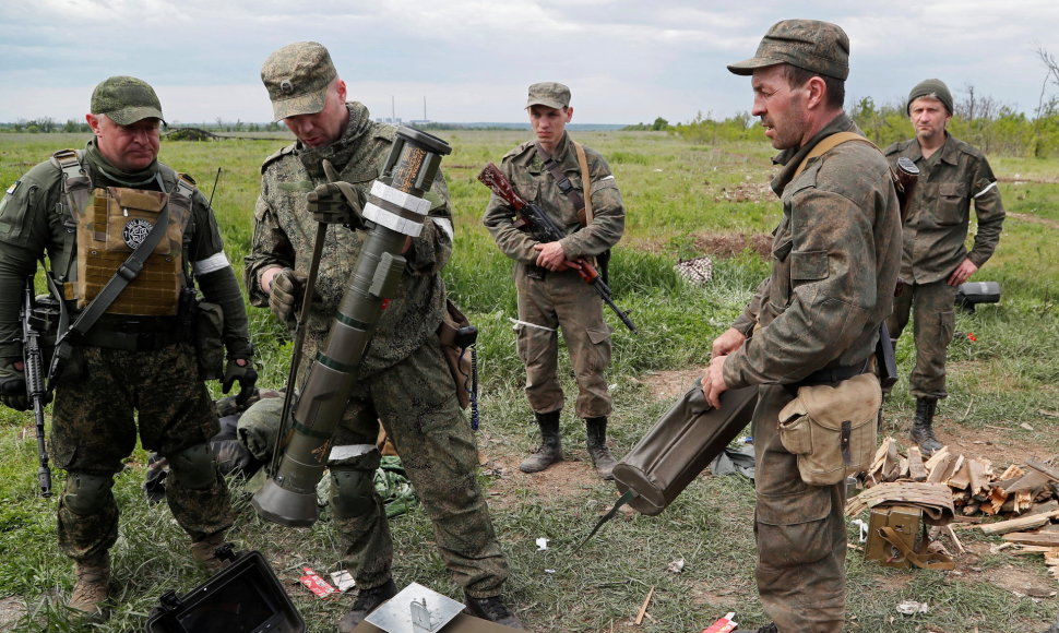 Rusų kariai Ukrainoje
