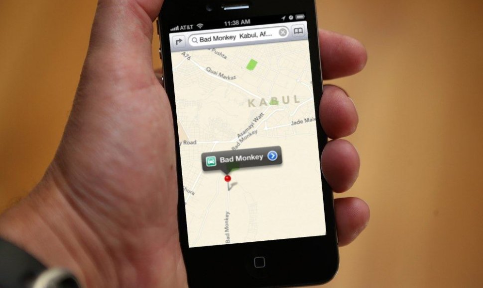 „Apple Maps“ tarnyboje galima rasti šmaikščių gatvių pavadinimų, pavyzdžiui, Kabule atsirado gatvė „Bad Monkey“ (liet. bloga beždžionė).