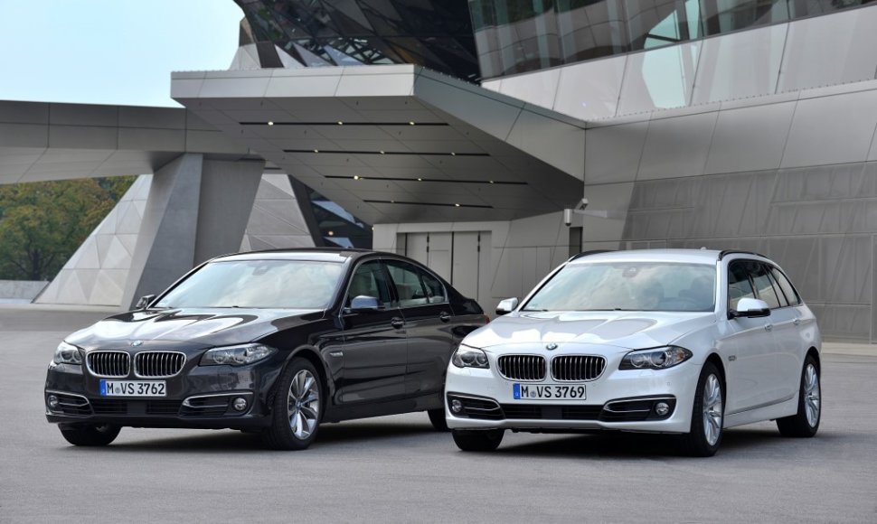 BMW 518d ir BMW 520d