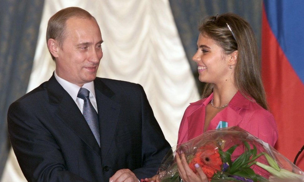 Vladimiras Putinas ir Alina Kabajeva