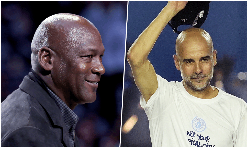 Michaelas Jordanas ir Pepas Guardiola
