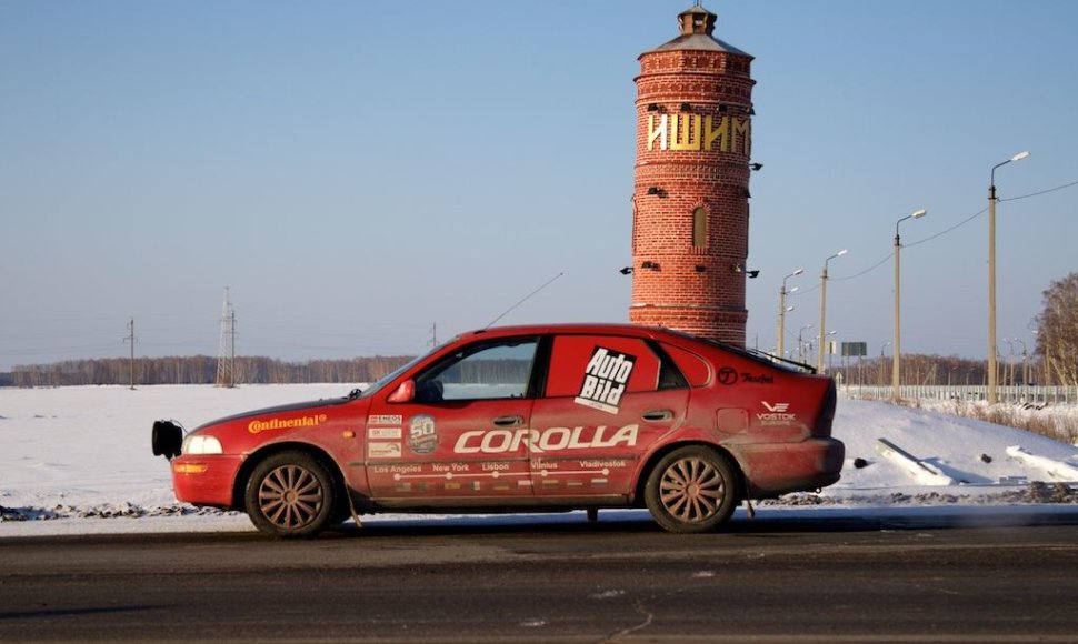 Kelionės „Around The Top Of The World with Toyota Corolla“ trečioji diena 
