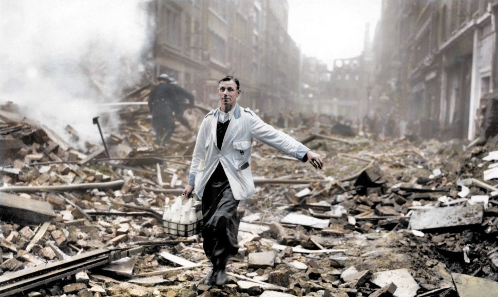 Nepalaužiamieji britai per Londono bombardavimą Antrojo pasaulinio karo metu