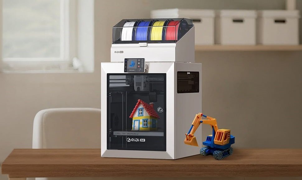 &bdquo;Qidi Q2&ldquo; 3D spausdintuvas su &bdquo;Qidi Box&ldquo; priedu