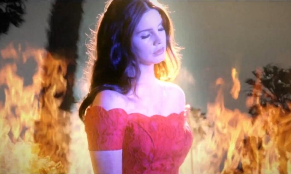 Lana Del Rey dainos „West Coast“ vaizdo klipe