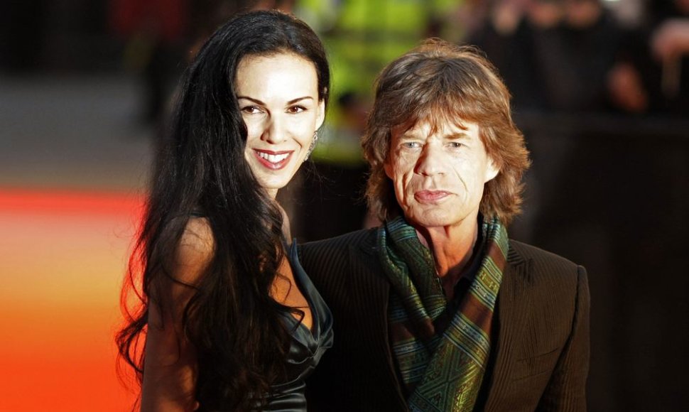 Mickas Jaggeris ir L'Wren Scott (2008 m. balandžio 2 d.)