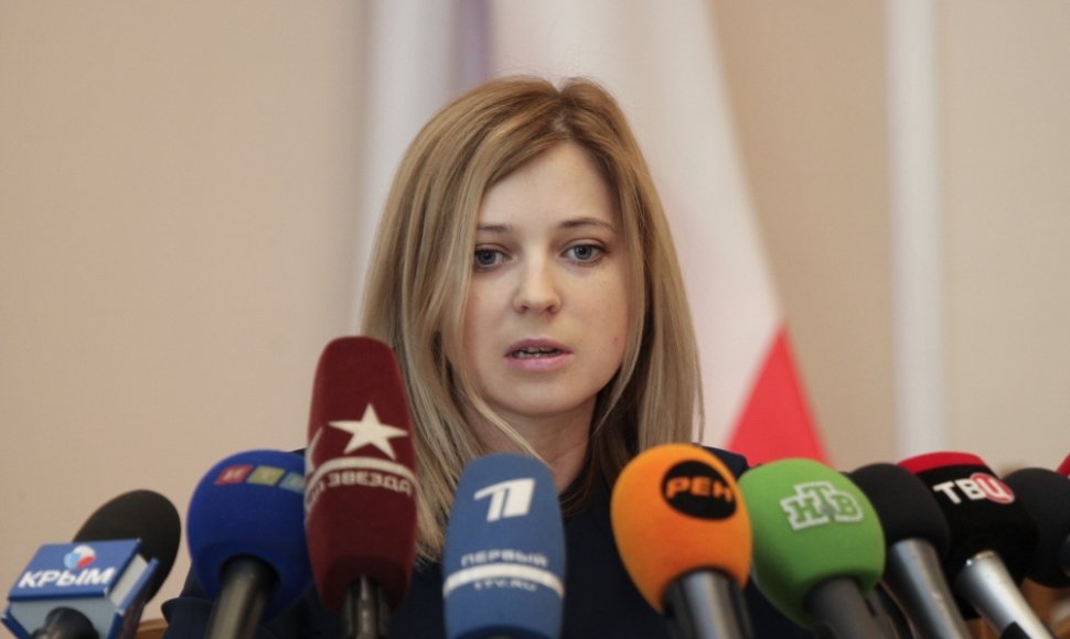 Krymo prokurorė Natalija Poklonskaja